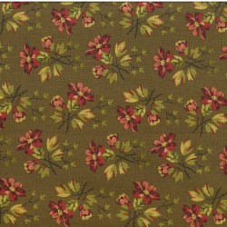 Tissu imprimé fleurs sur...