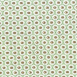 Tissu imprimé vert d'eau