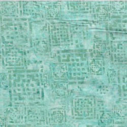 Tissu batik vert SPA
