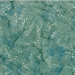 Tissu batik vert SAGE
