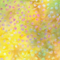 Tissu batik jaune B 8912...