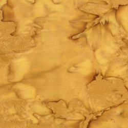 Tissu batik jaune moutarde...