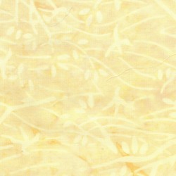 Tissu batik jaune pale B...