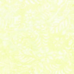Tissu batik vert jaune B...