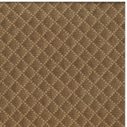 Tissu imprimé marron glacé
